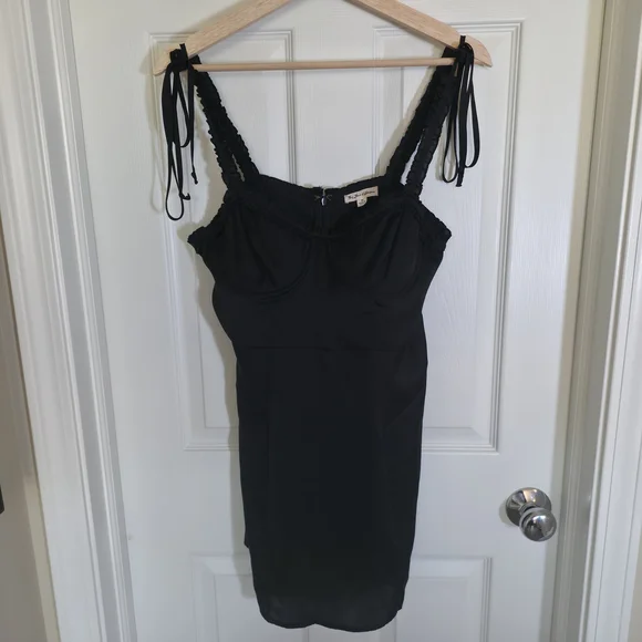 For Love & Lemons Jackpot Ruffle Mini Dress Medium - Picture 7 of 7